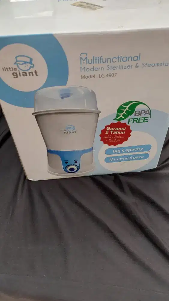 Little Giant Sterilizer dan Steam Station Alat Kukus dan Steril