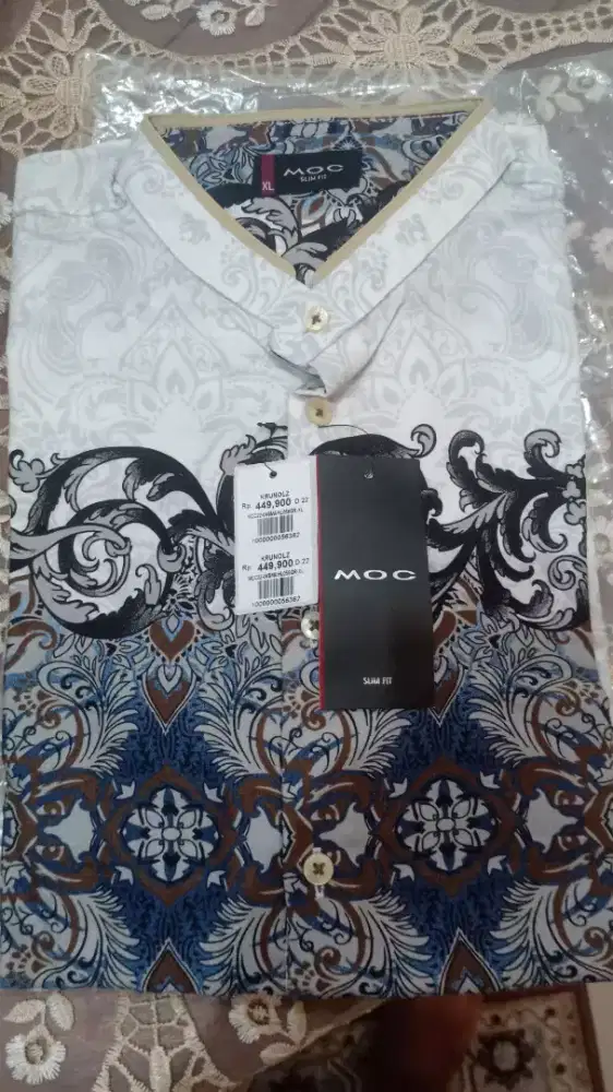 Koleksi MOC batik lengan Panjang masih Casual