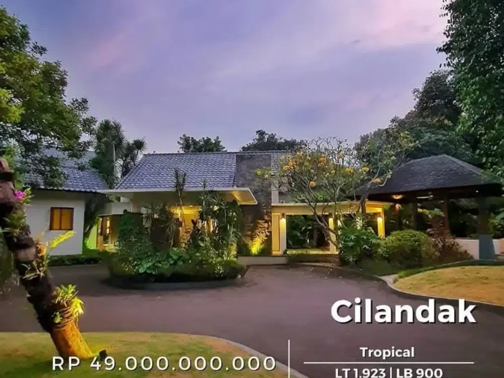 SUPER HOT SALE Rumah mewah 2 lt, SHM Swimming Pool  Cilandak Jak sel CL 578