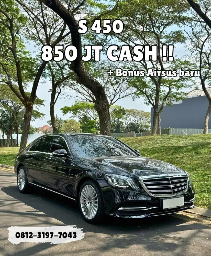 AIRSUS BARU !! Mercedes Benz S450L