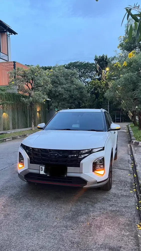 Hyundai Creta Prime Putih One Tone Low KM Super Mulus