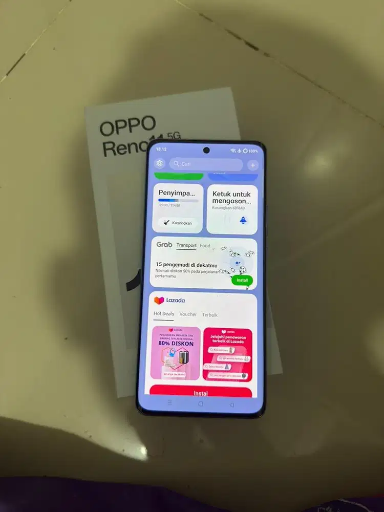 Oppo reno 11 5G 8/256gb garansi 11 bulan