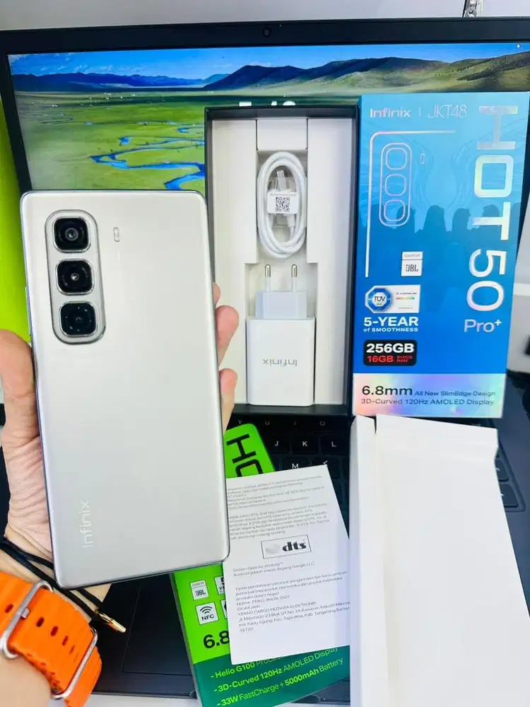 Infinix Hot 50pro plus 8/256 Resmi Garansi panjang