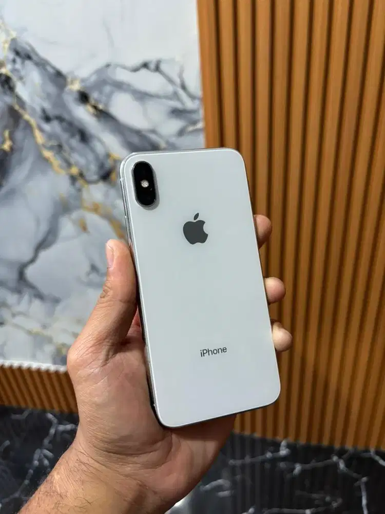 Iphone x 64gb silver