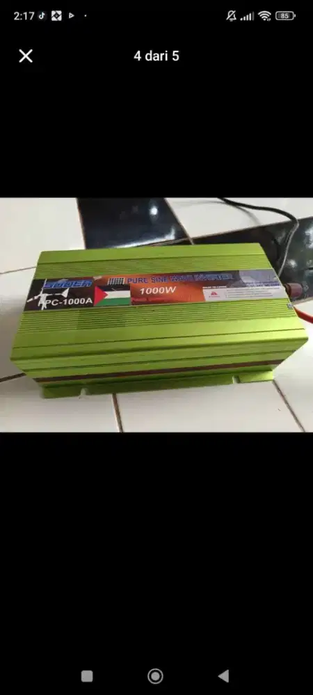 Inverter psw 1000wat merk SUOER