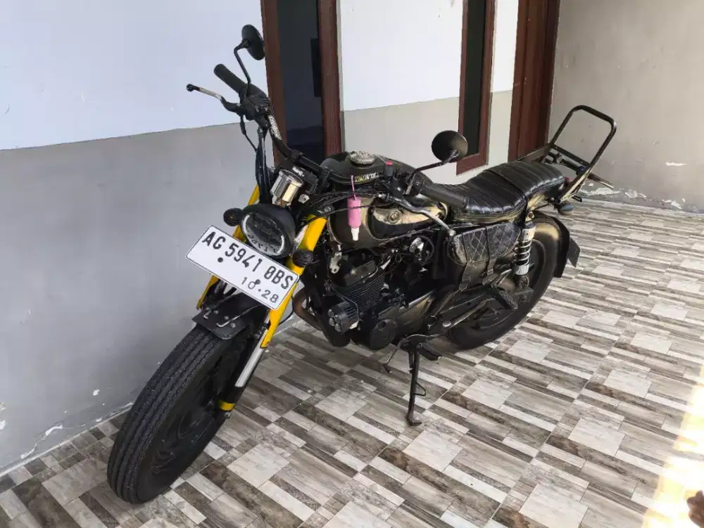 Jual motor costum eagle sclamber