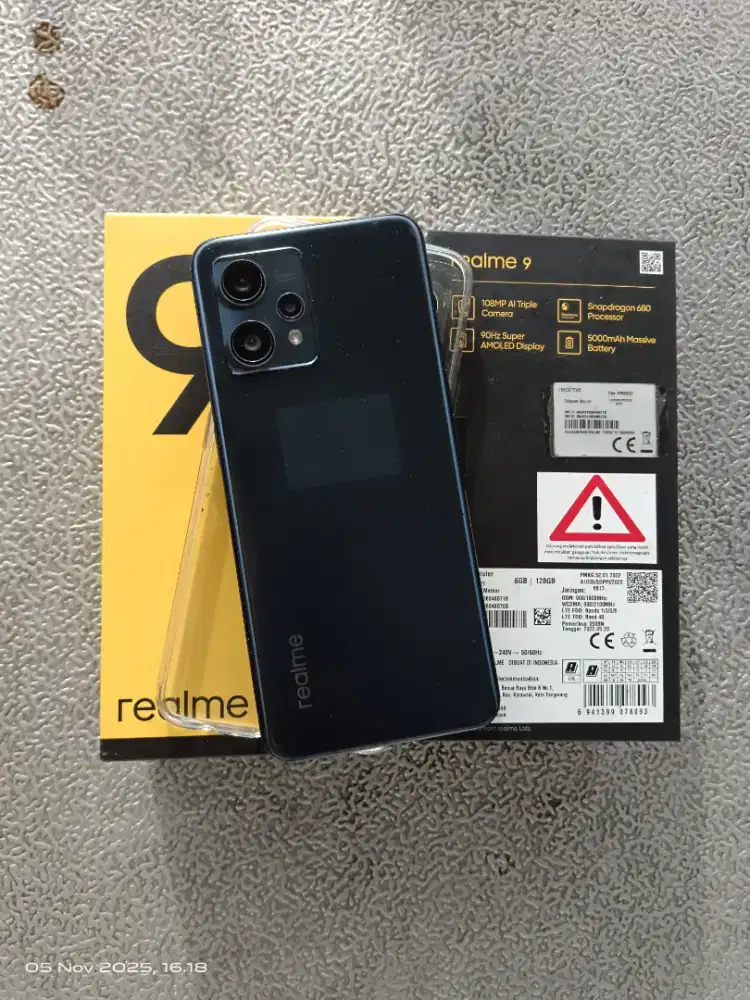 Realme 9 ram 6+6/128gb