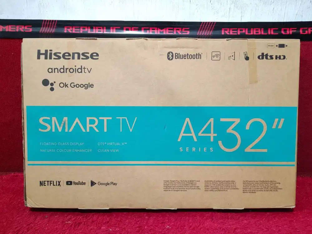 TV Hisense 32A42 Smart TV Digital 32 inc FULLSET