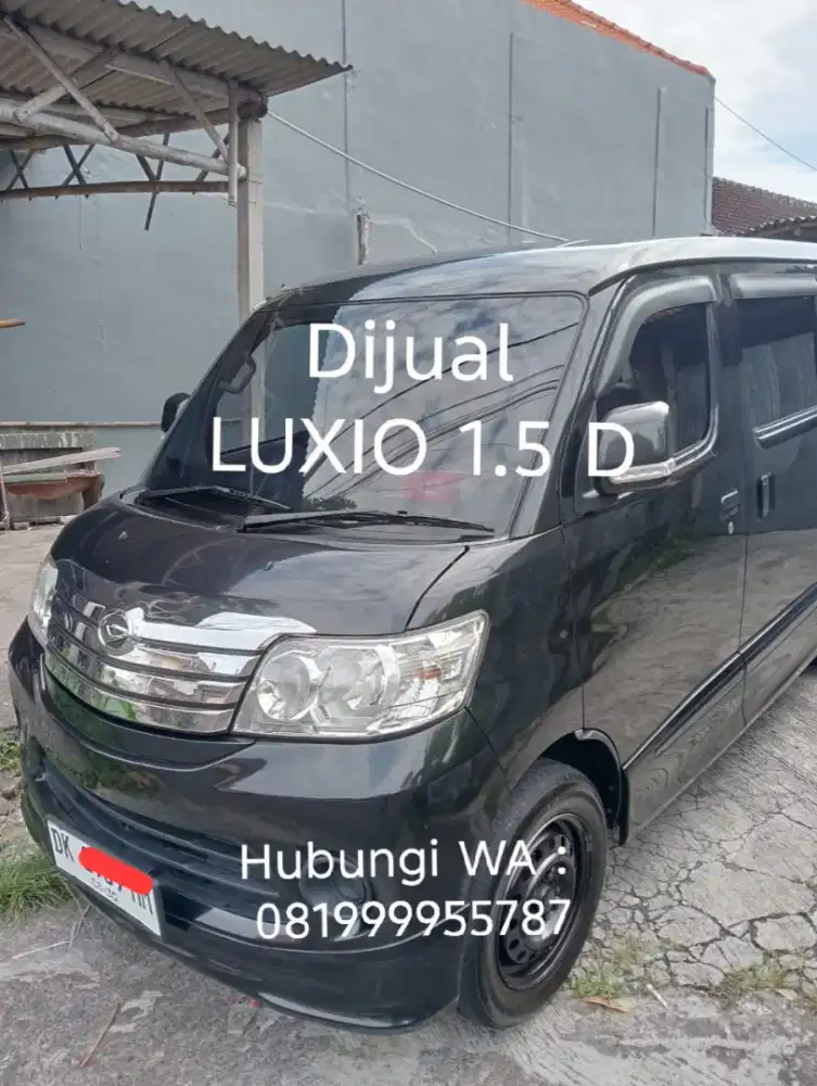 Dijual LUXIO 2018 D