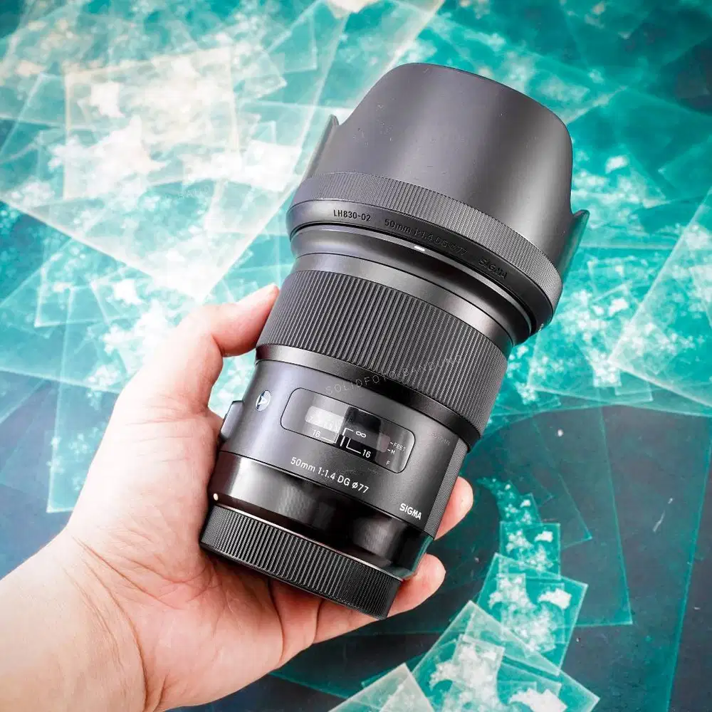 Sigma 50mm F1.4 DG Art for Canon. Fullset Mulus