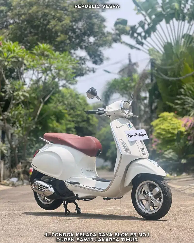 PIAGGIO VESPA PRIMAVERA 150 3V TH 2014 Warna Putih Perfect Condition