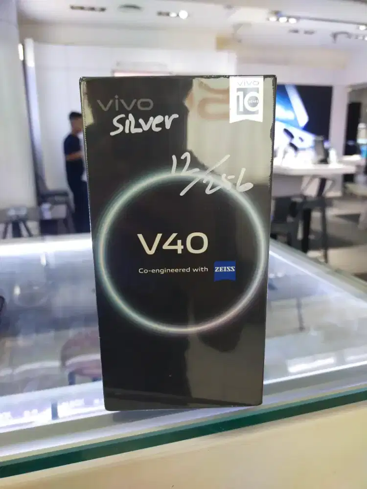 Vivo V40 5g 12/256 new segel ready silver