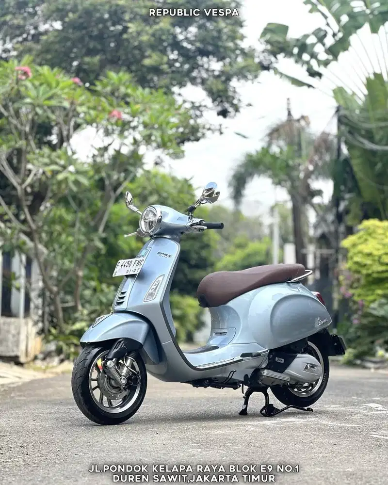 PIAGGIO VESPA PRIMAVERA S150 IGET ABS LED TH 2021 Warna Grey Perfect C