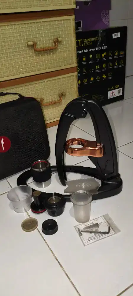Mesin Alat Kopi Espresso Manual Brew Flair Signature Lengkap