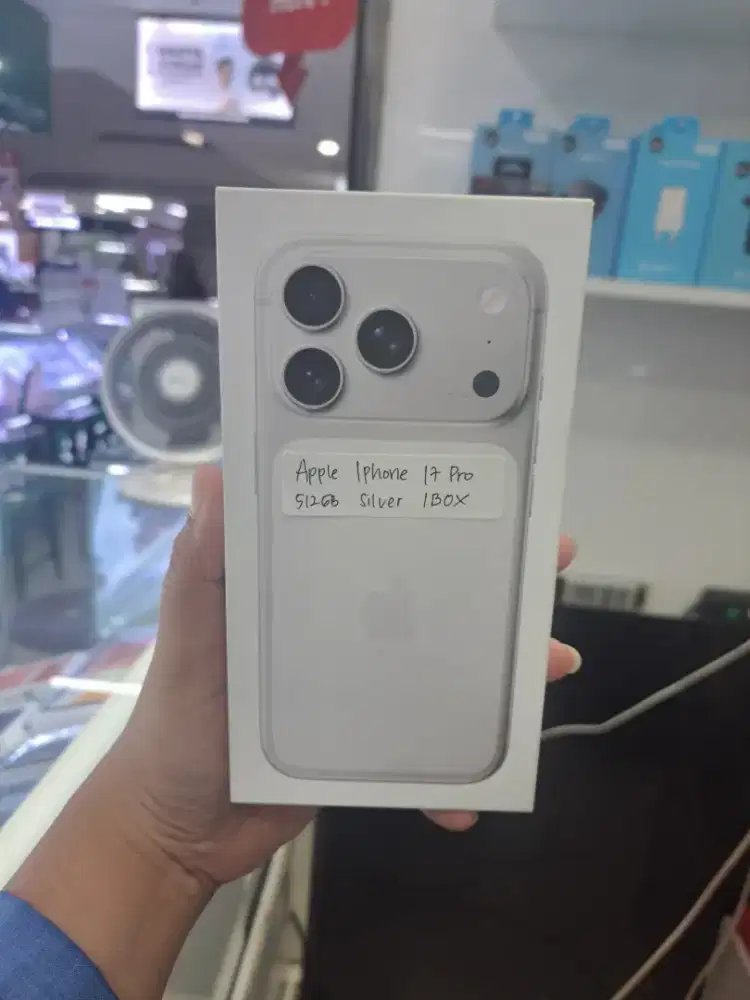 Apple IPhone 17 Pro 512GB Silver New Segel Box Garansi IBOX
