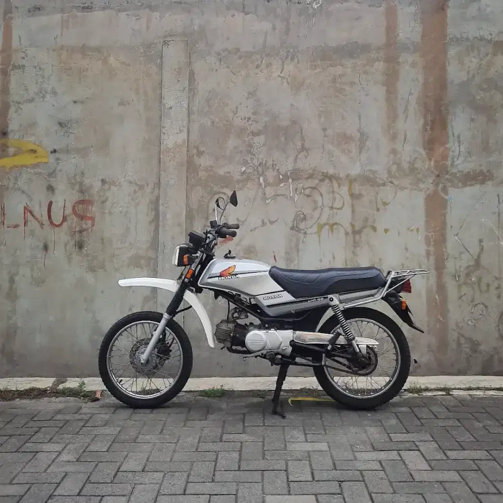 Honda win 100 semi trail lengkap Pajak ON