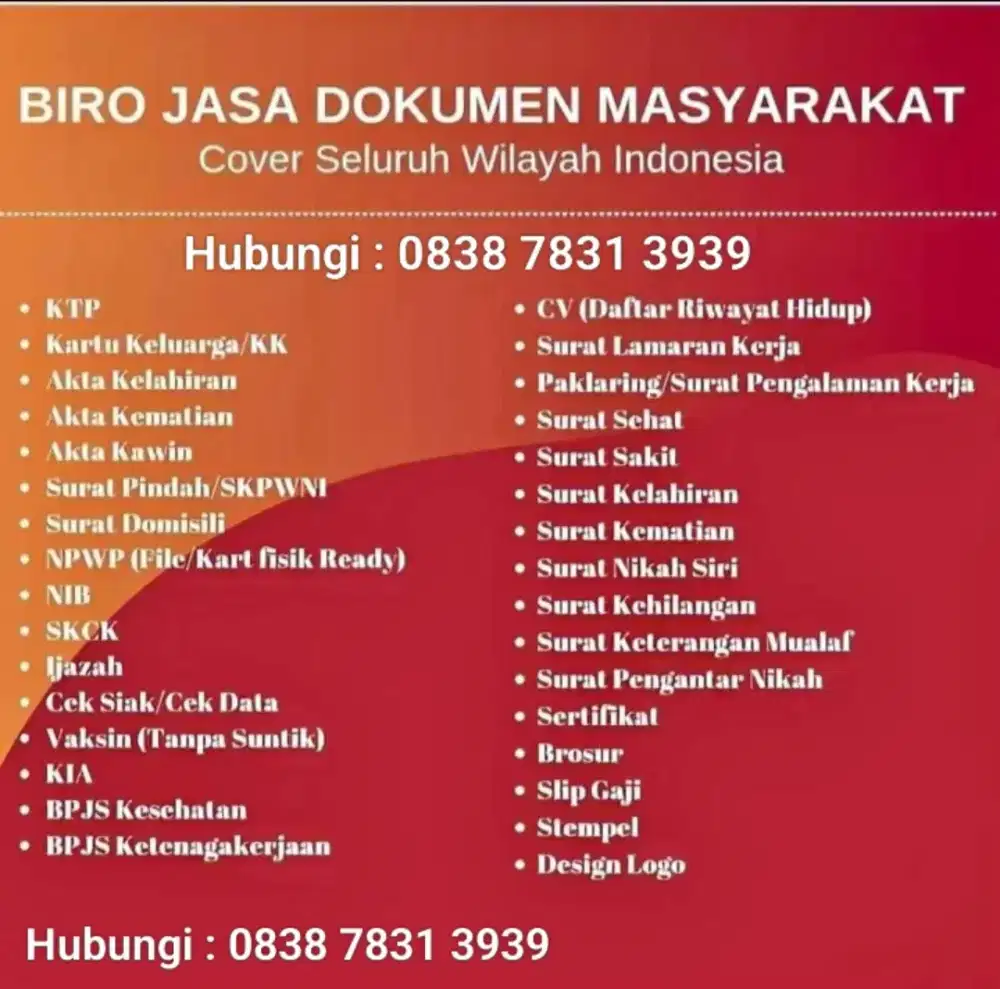 Jasa pengeditan dokumen