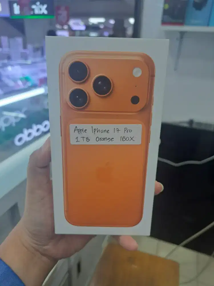 Apple IPhone 17 Pro 1TB Cosmic Orange New Resmi IBOX