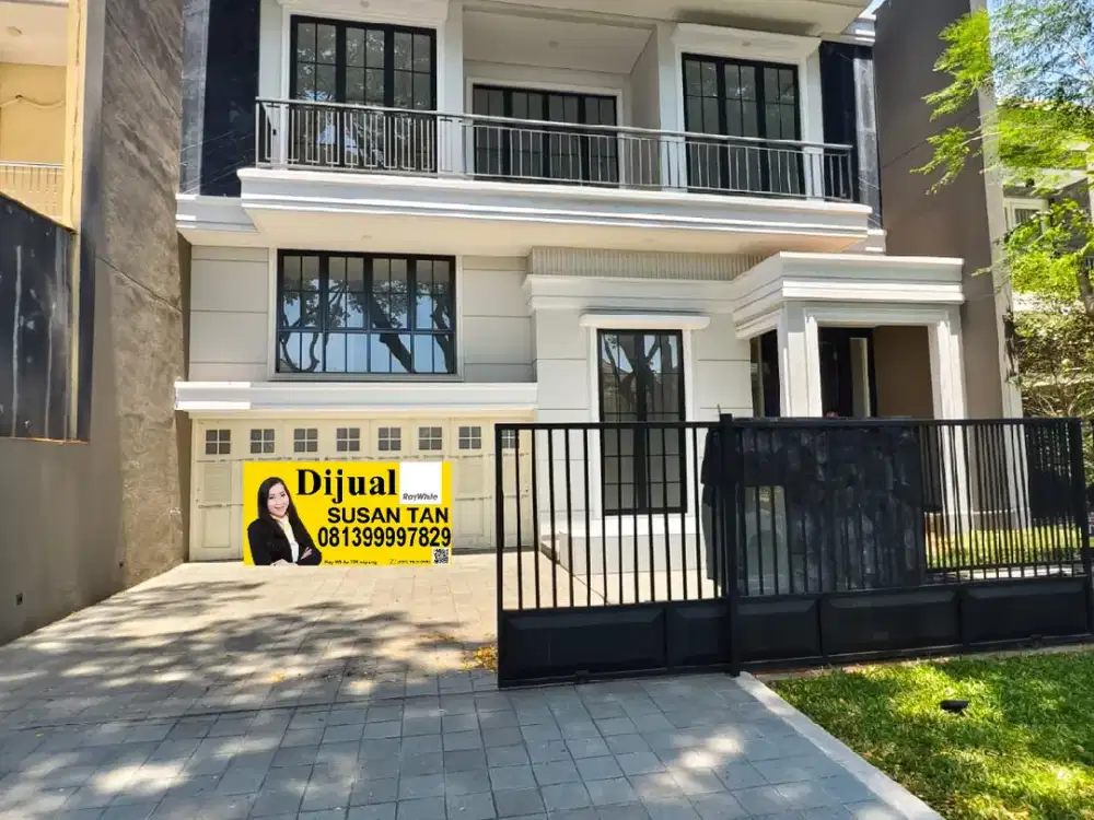 DIJUAL RUMAH RAYA ROYAL RESIDENCE GRESS BARU AMERICAN STYLE