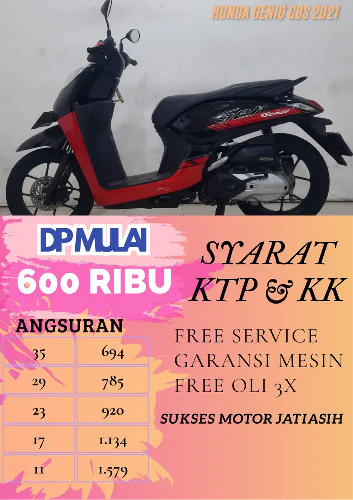 HONDA GENIO CBS 2021
