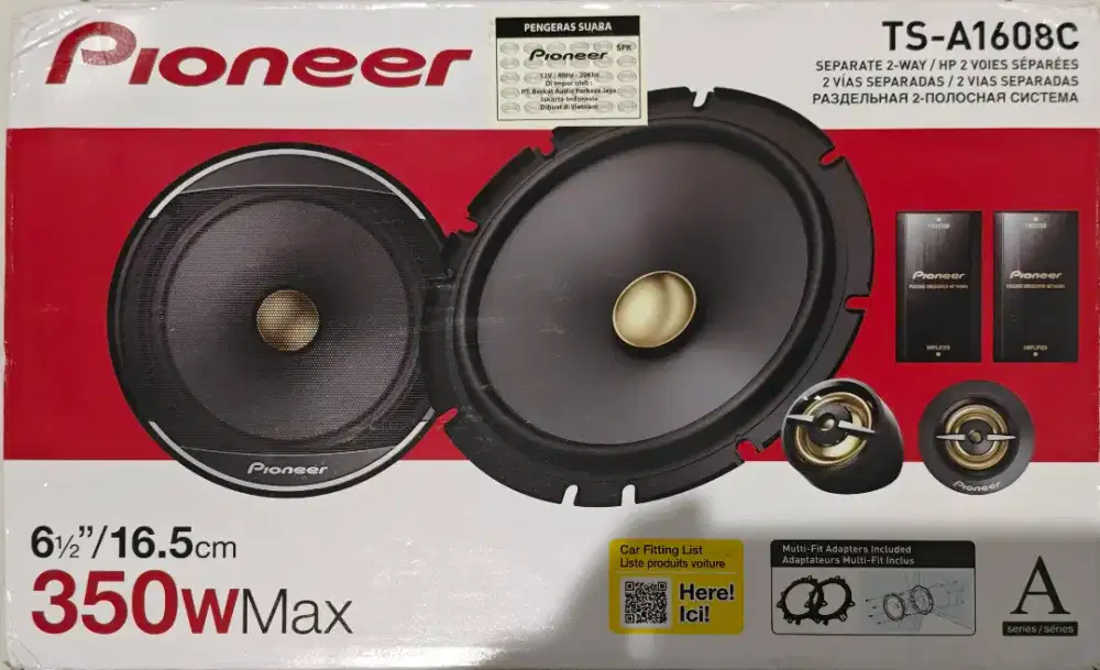 Speaker Split Pioneer Baru