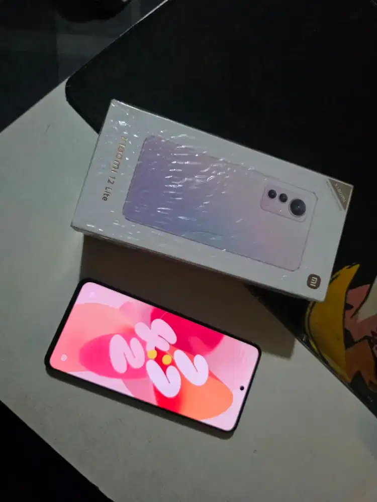 Xiaomi 12 Lite 8/256GB 97% fullset lengkap casan ori 67watt