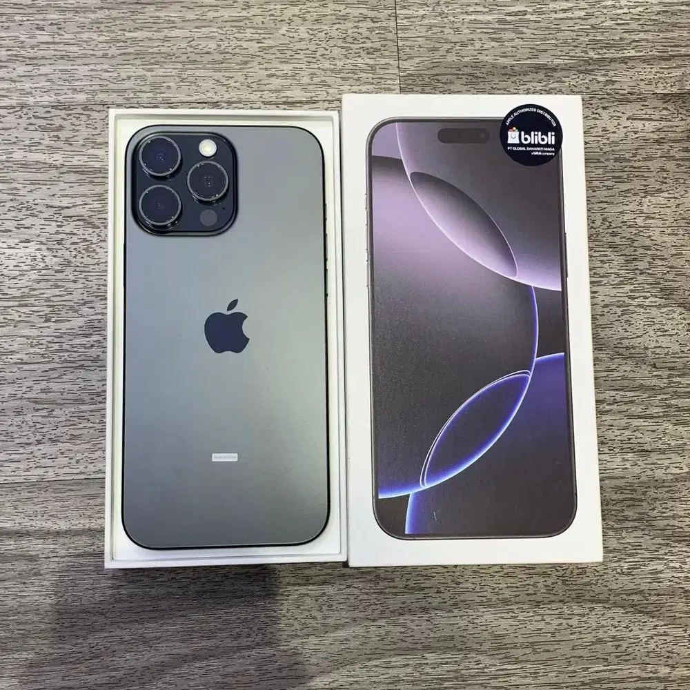 iPhone 16 Pro max 256GB iBox 1 Tahun Garansi