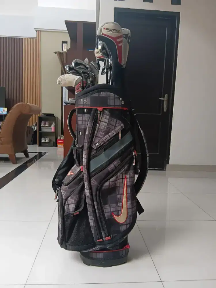 1 set golf bag n stick