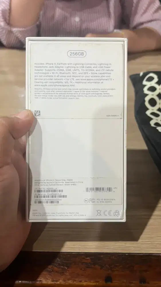 iPhone x 256 gb permanen