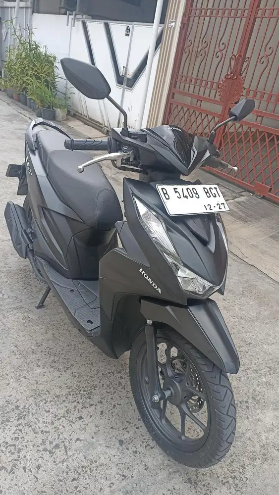 Honda beat deluxe LED tahun 2022 ( pajak baru 12-2026 ).
