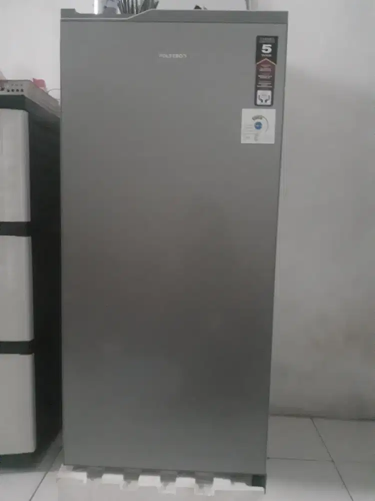 Jual Cepat Kulkas Second Polytron 1 Pintu Warna Silver Metalic