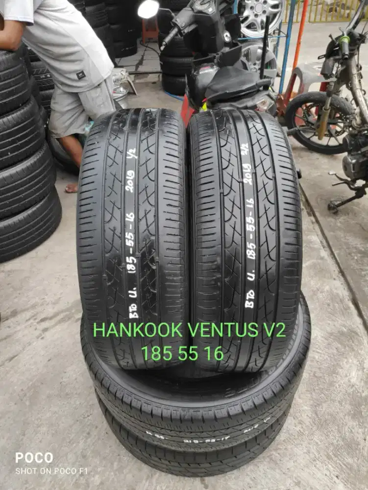 2 pcs ban second HANKOOK VENTUS V2 185_55_16 (2019)