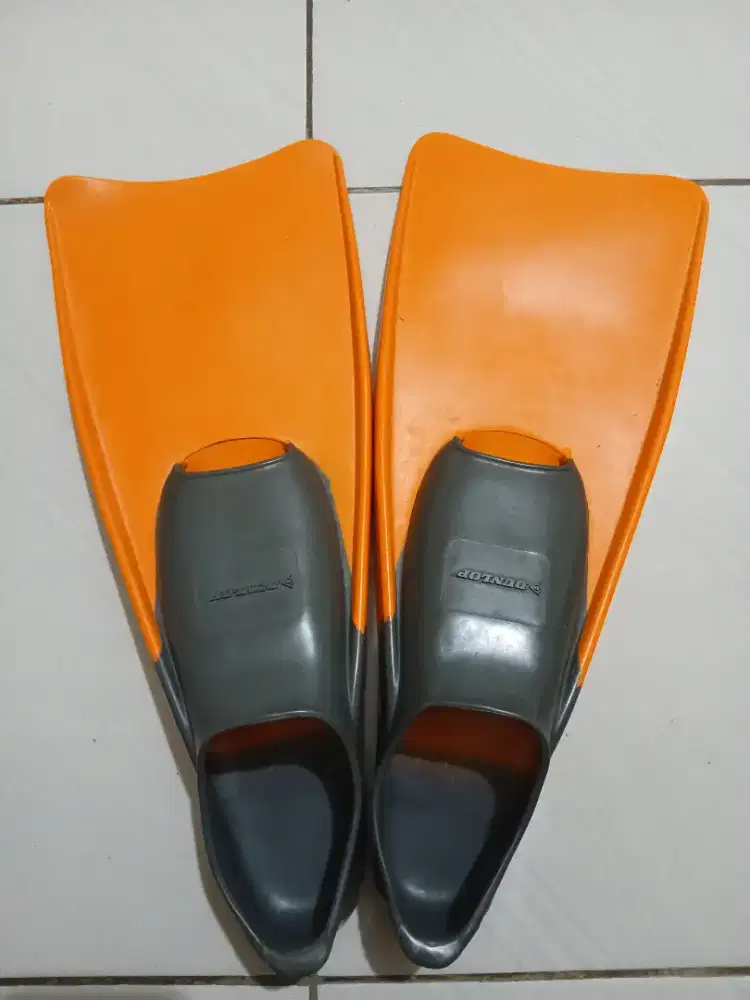 Fins kaki katak dunlop ori uk 38/39