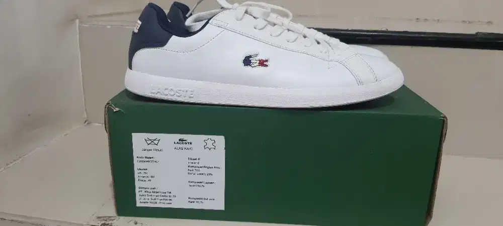 Sepatu lacoste ORI Casual GRADUATE TRI 1