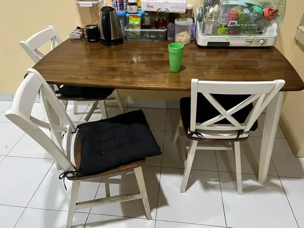 Preloved meja makan set