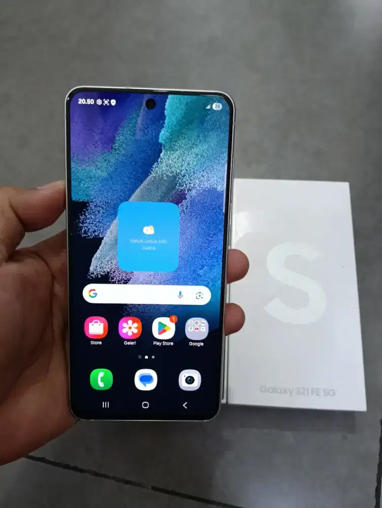 Samsung s21 fe 5g ram 8/256gb fullset ori sein