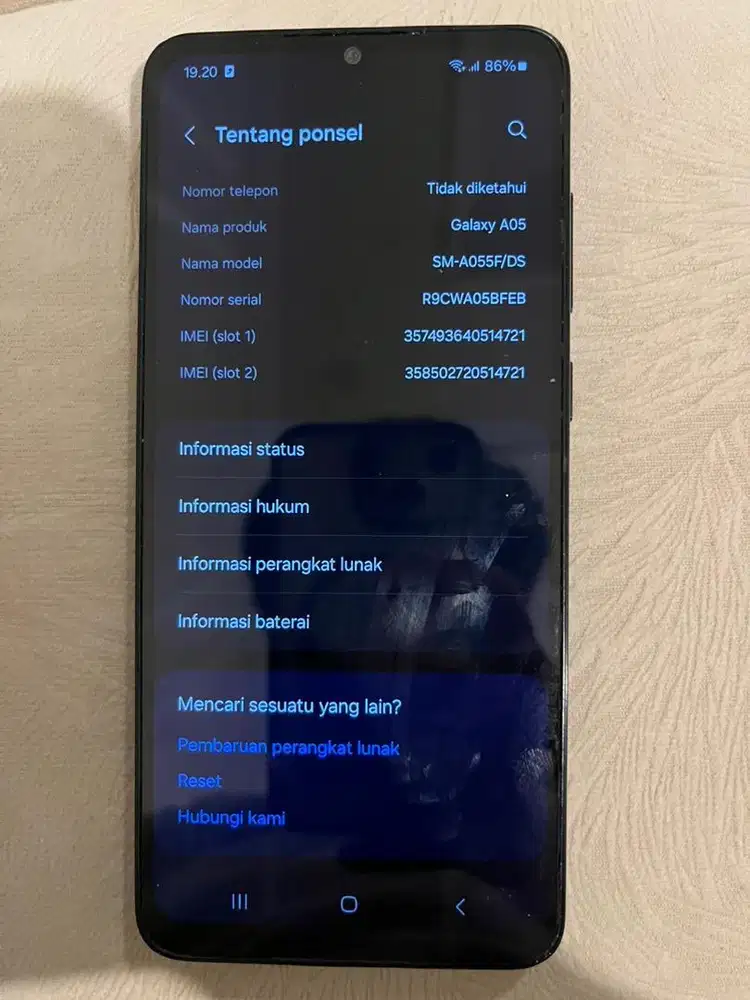 JUAL CEPAT SAMSUNG A05 4/128