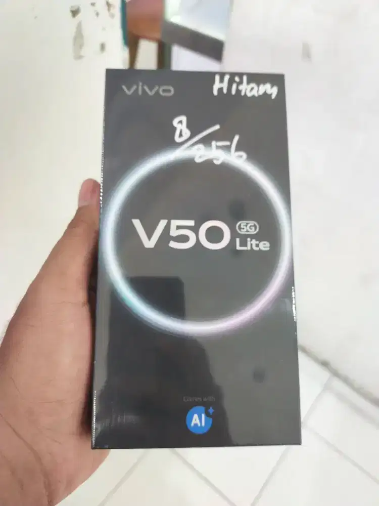 Vivo V50 lite 5g 8/256 black new segel