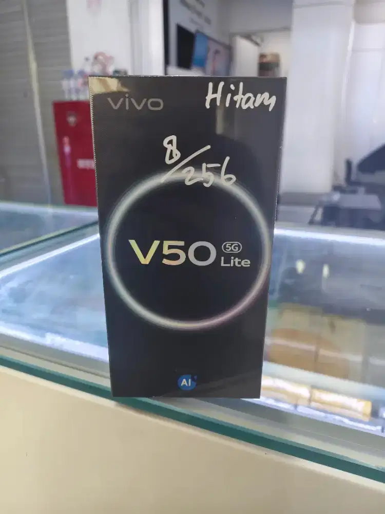 Vivo V50 lite 5g 8/256 new hitam