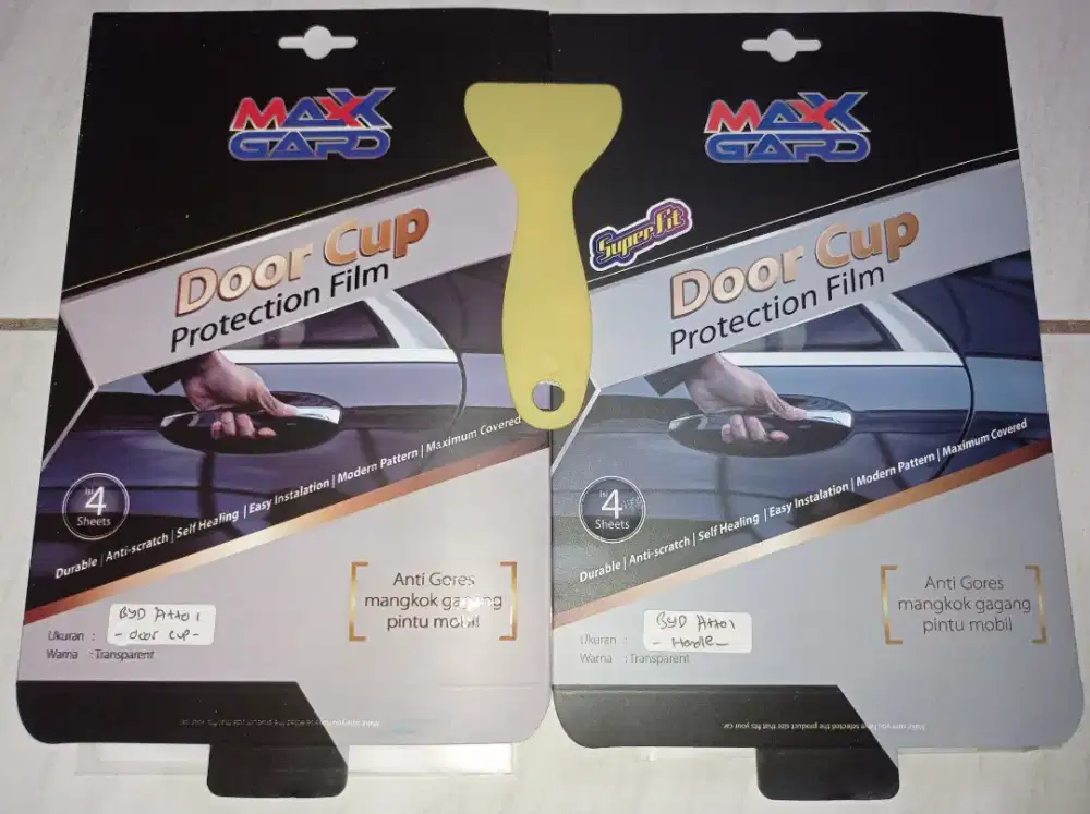 PPF BYD ATTO 1 Door Handle & Cup Set isi 4 Maxx Gard Transparan Tebal