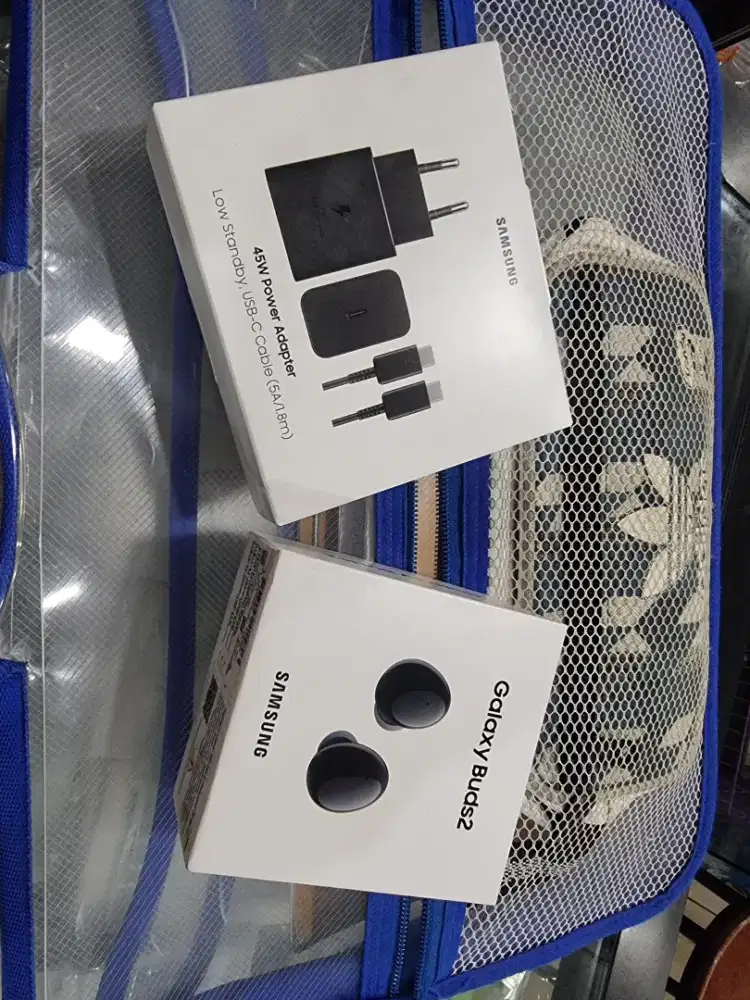 Original samsung Headset Bluetooth + Charger 45W