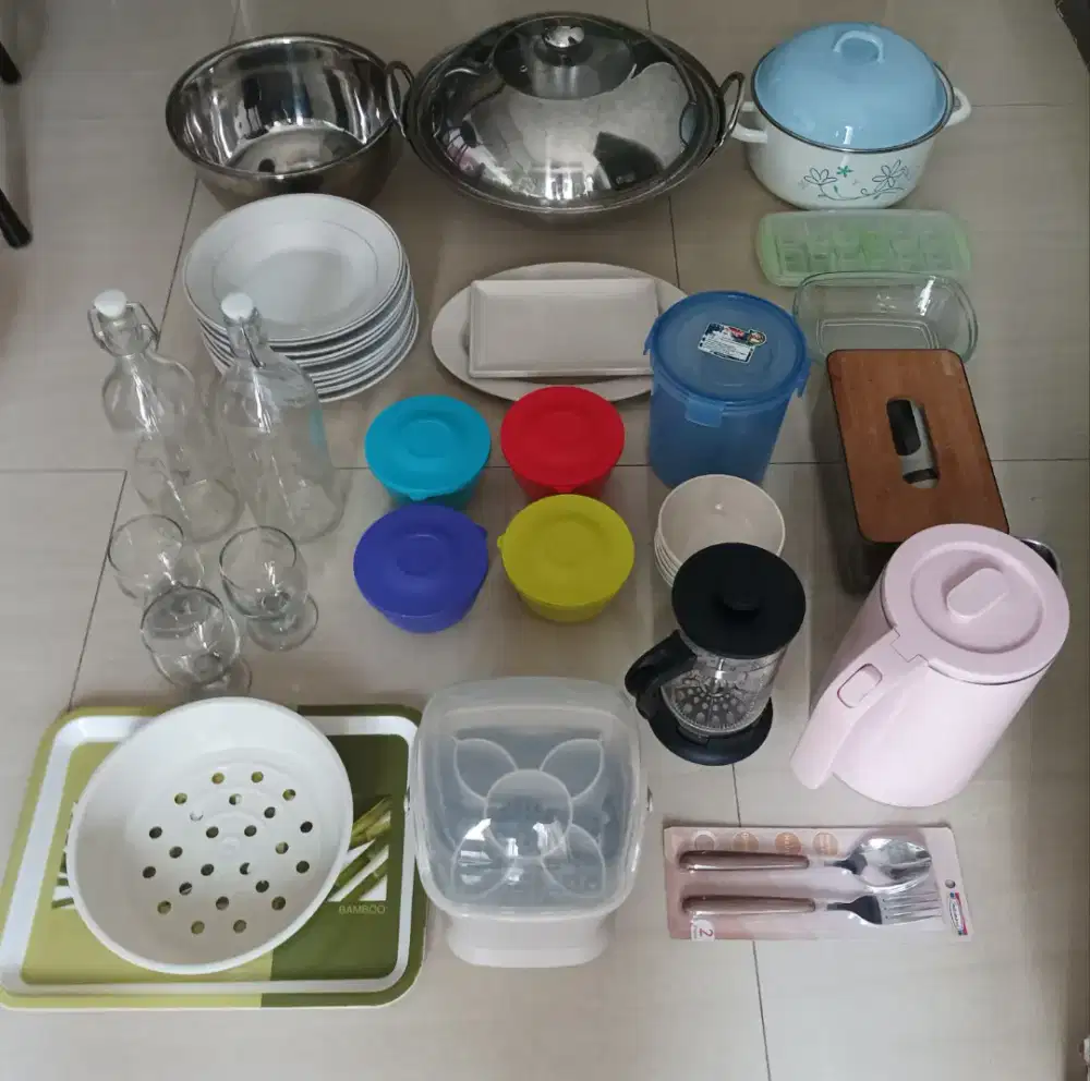 Piring Mangkok Kuwali Panci dll 20  macam