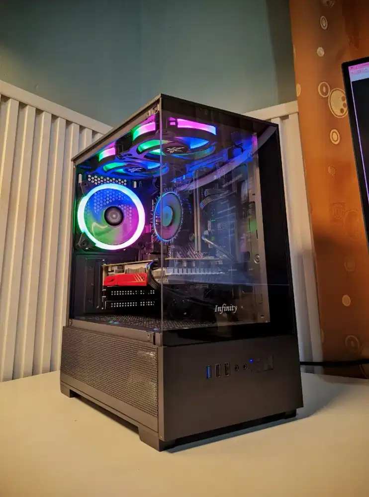 pc gaming murah intel gen 12 / gtx 1650 / ram 16gb / ssd / hdd