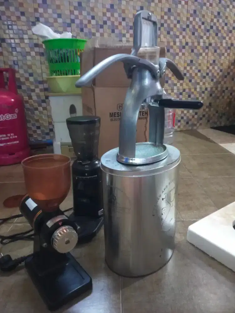 Jual Alat Kopi Manual, Grender kopi Bekas Coffeshop