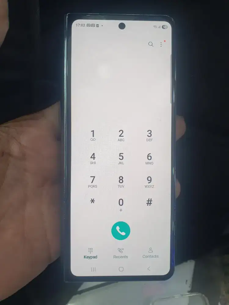 Lcd ori copotan samsung fold 4 depan