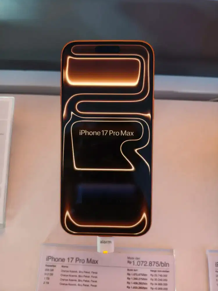 CICILAN IPHONE 17 PRO MAX BUNGA MULAI 0%