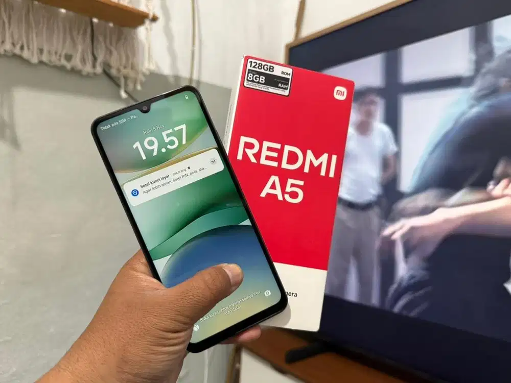 Redmi a5 4/128gb masih baru buka segel doang belum dipake