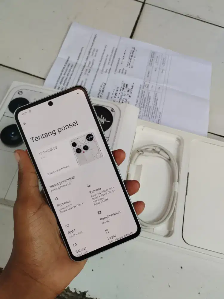 Nothing phone 3 12/256 mulus fullset