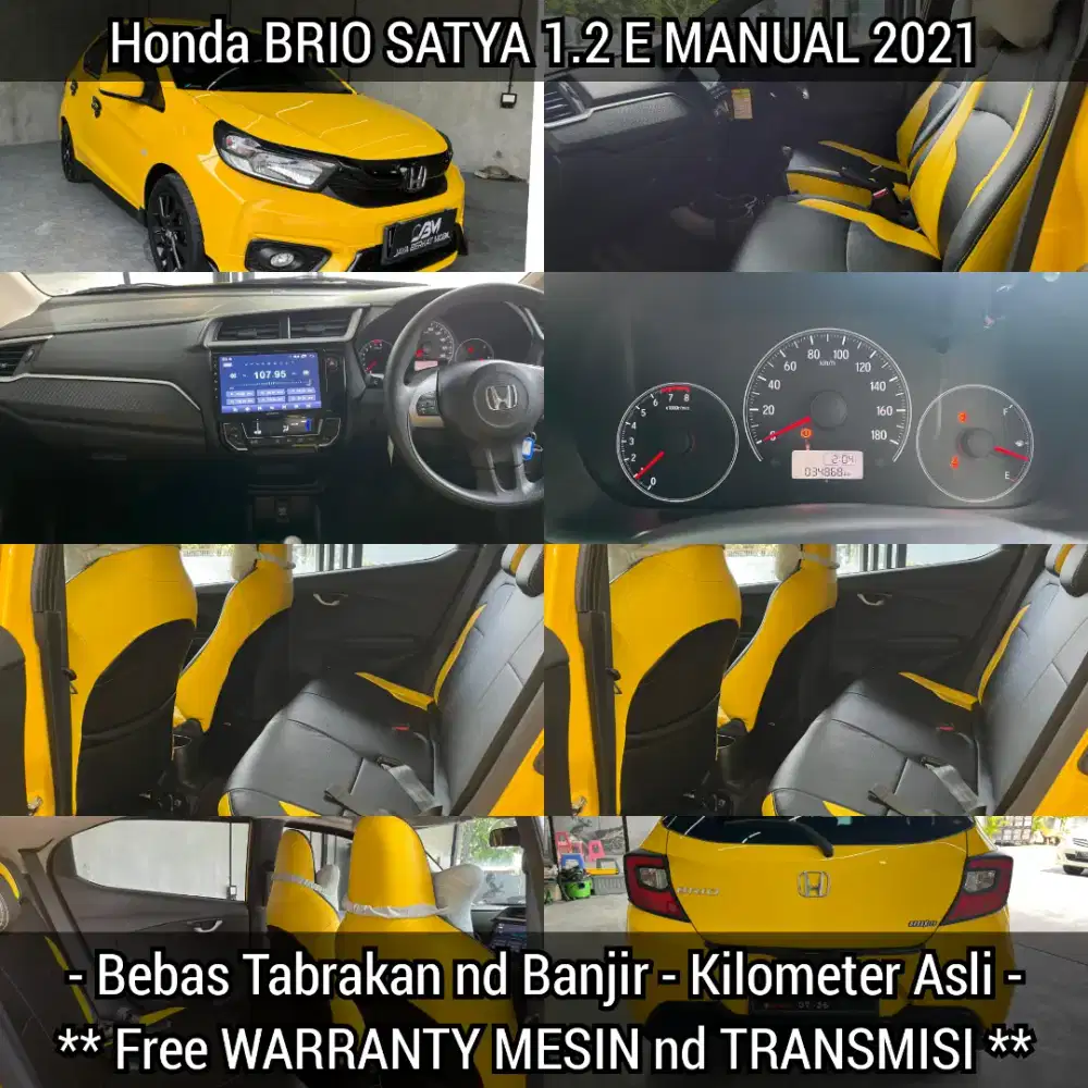 Honda  BRIO SATYA 1.2 E MANUAL 2021