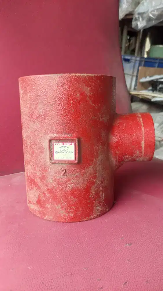 FITTING TEE Y CAST IRON 6x3 INCH PAM EN877